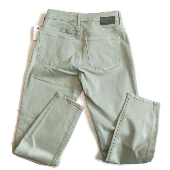 Mavi TESS High Rise Skinny Denim Jeans Womens 27 X 27 Pants Light Green Sample - Picture 4 of 6